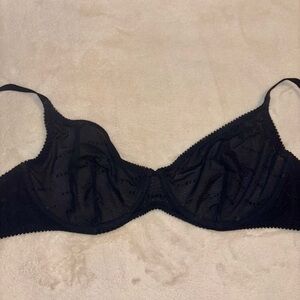 Savage X Fenty Black Mesh Bra
